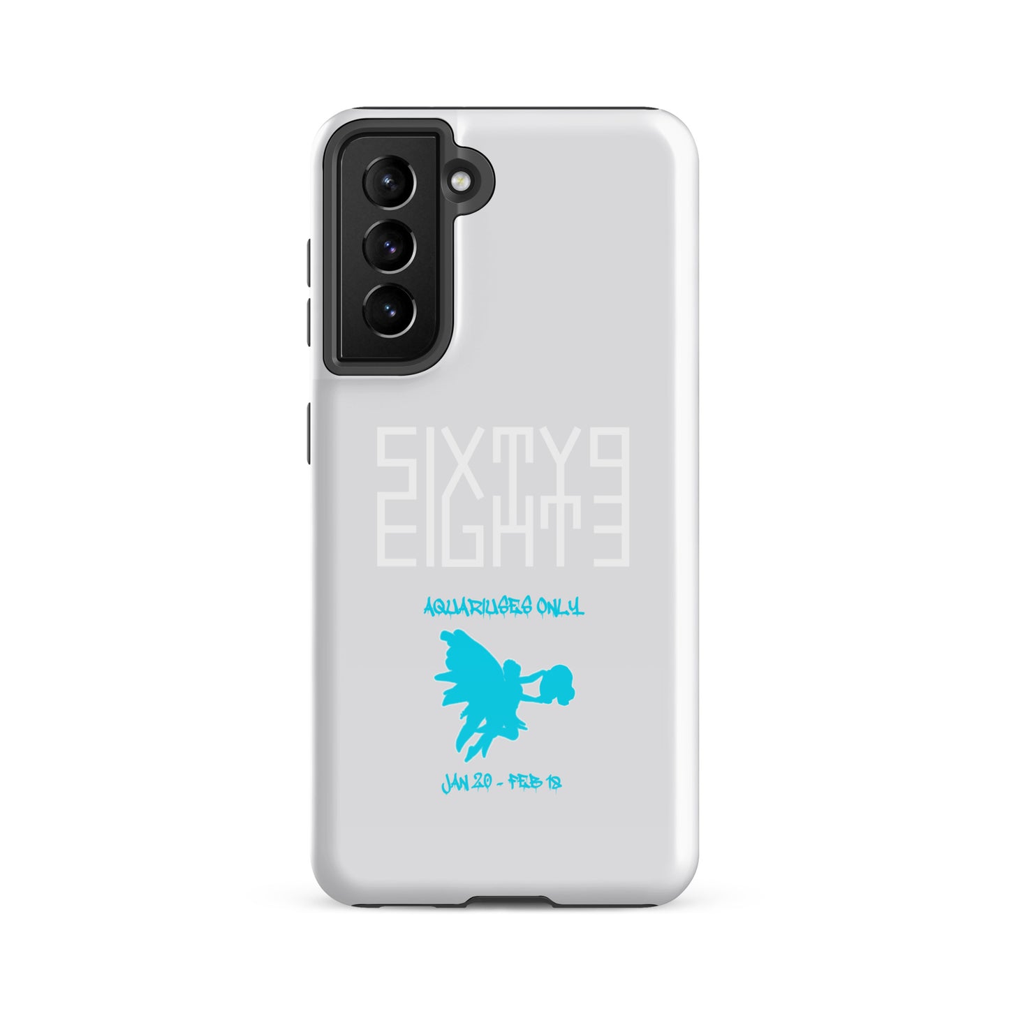 Sixty Eight 93 Logo White Aquariuses Only Tough Samsung Case