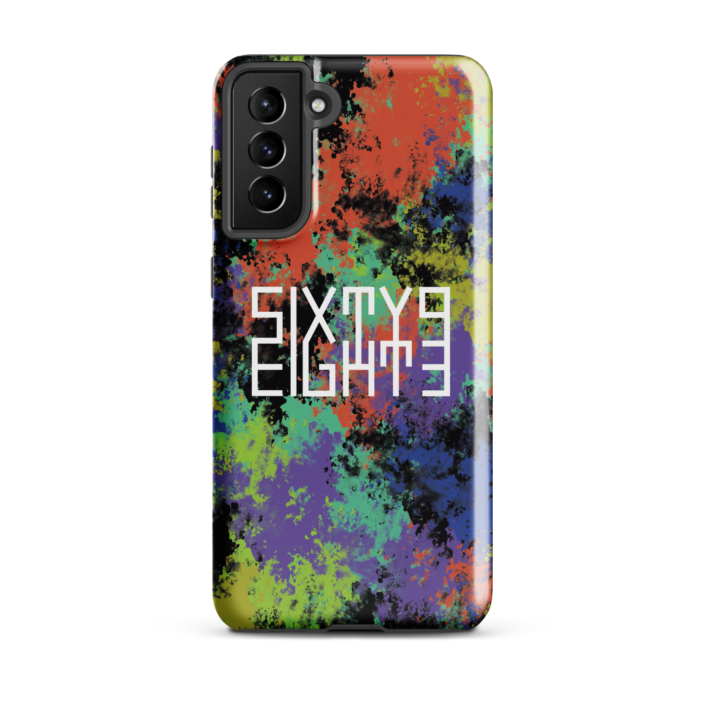 Sixty Eight 93 Logo White Fusion #1 Tough Samsung Case