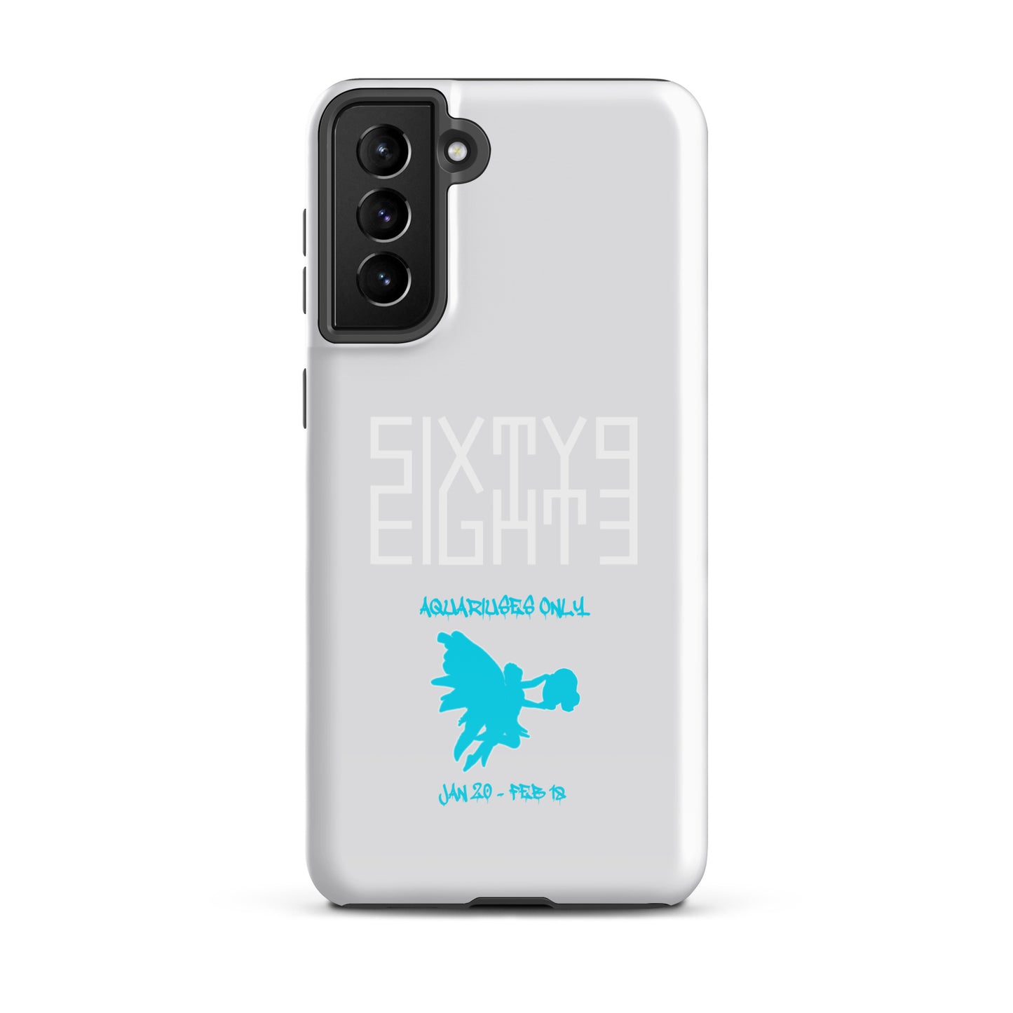 Sixty Eight 93 Logo White Aquariuses Only Tough Samsung Case