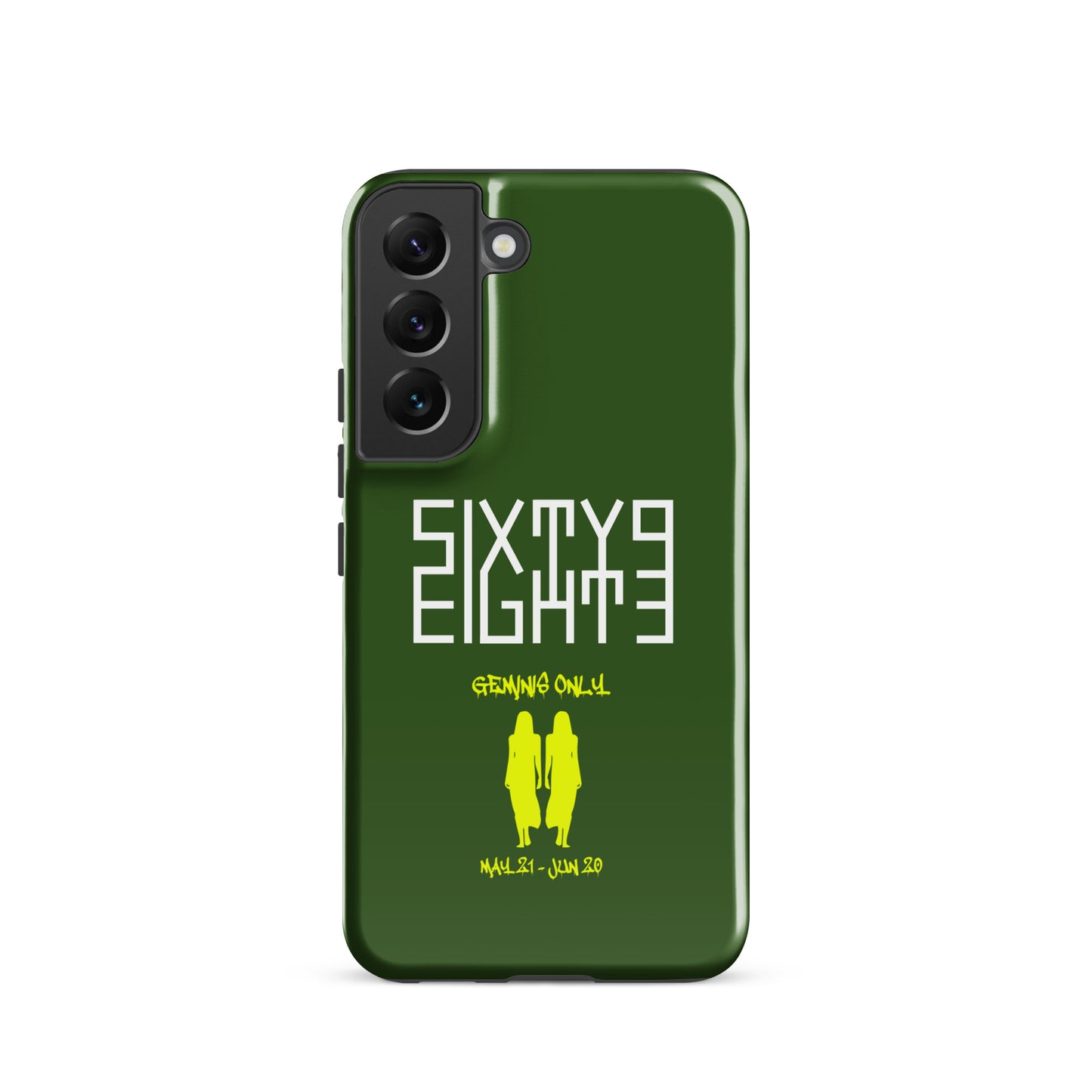 Sixty Eight 93 Logo White Geminis Only 3.0 Tough Samsung Case