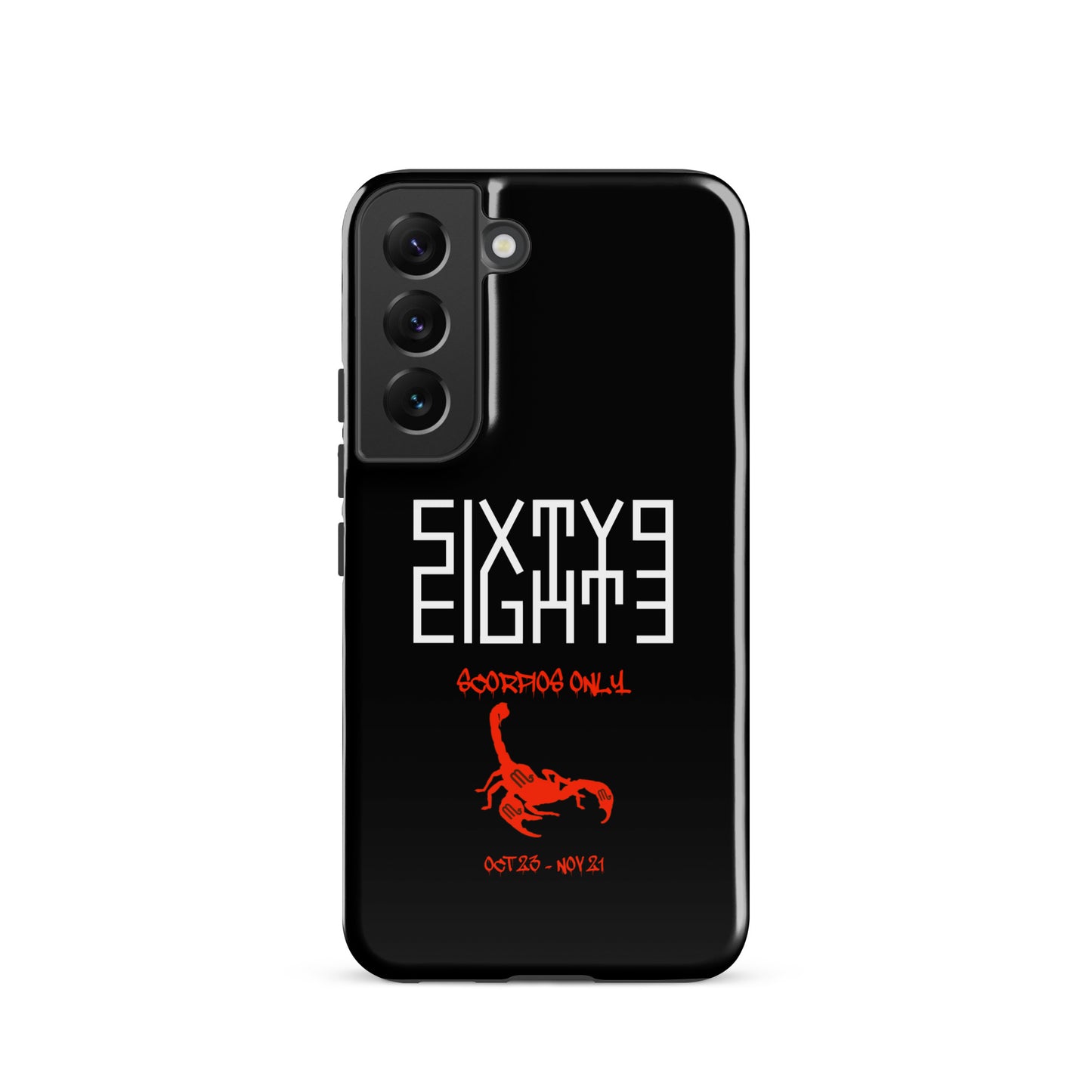 Sixty Eight 93 Logo White Scorpios Only Tough Samsung Case