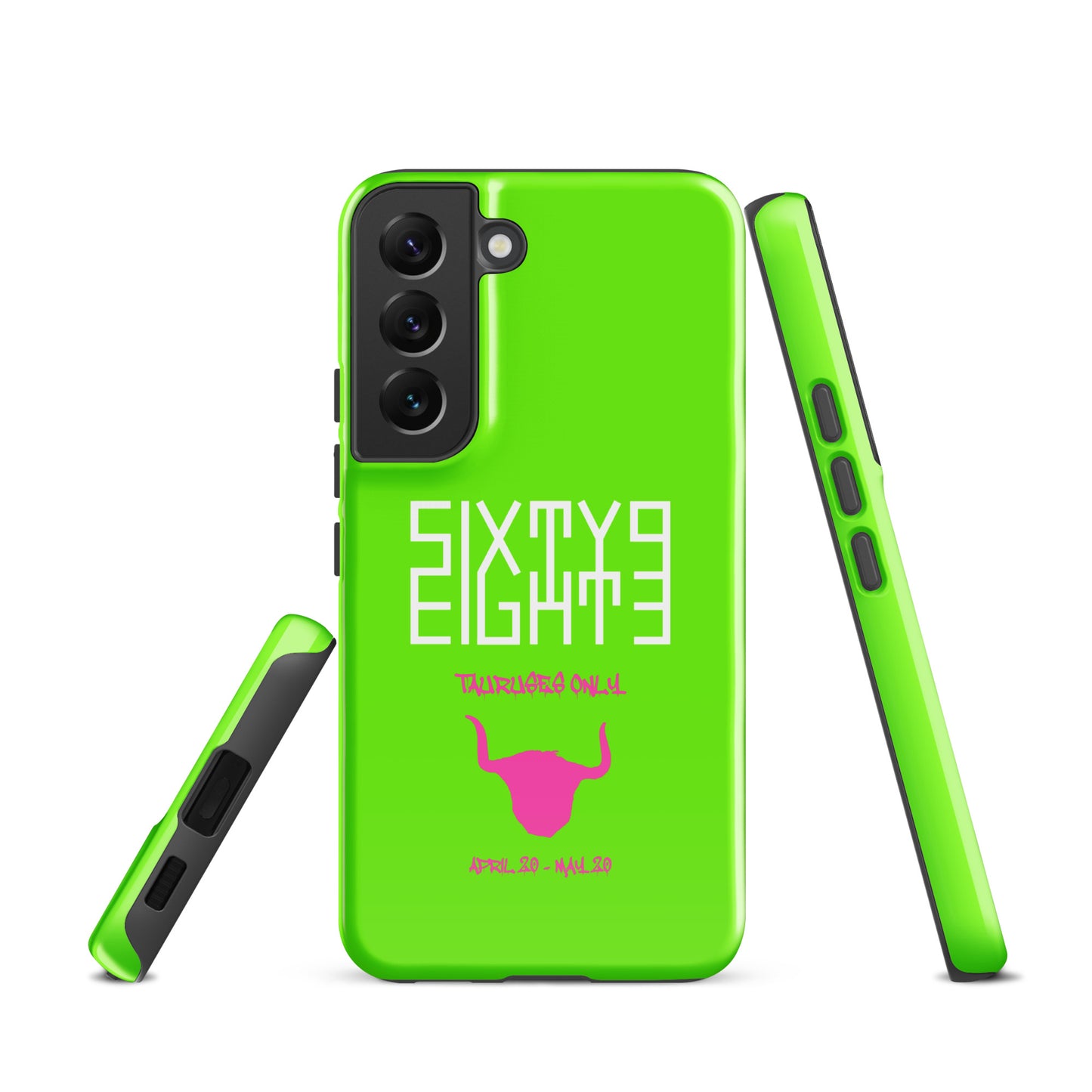 Sixty Eight 93 Logo White Tauruses Only Tough Samsung Case