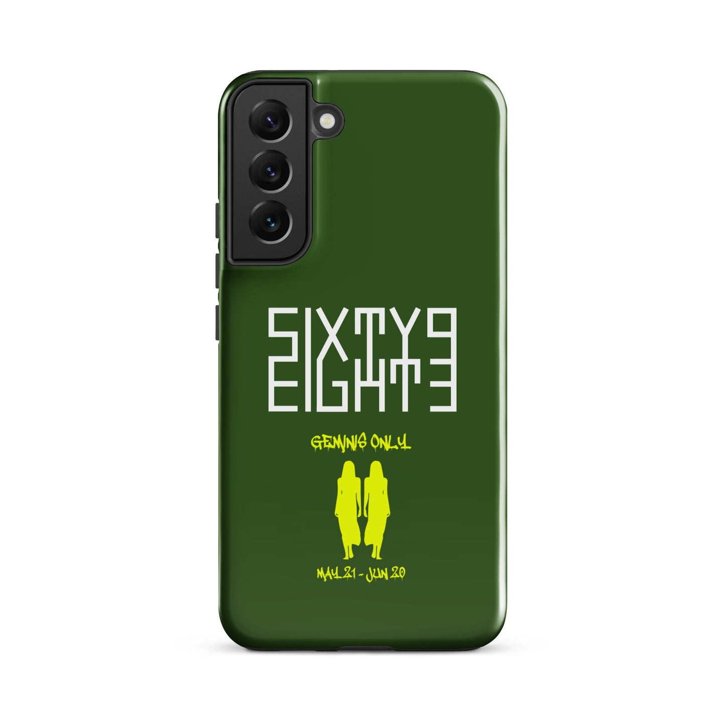 Sixty Eight 93 Logo White Geminis Only 3.0 Tough Samsung Case