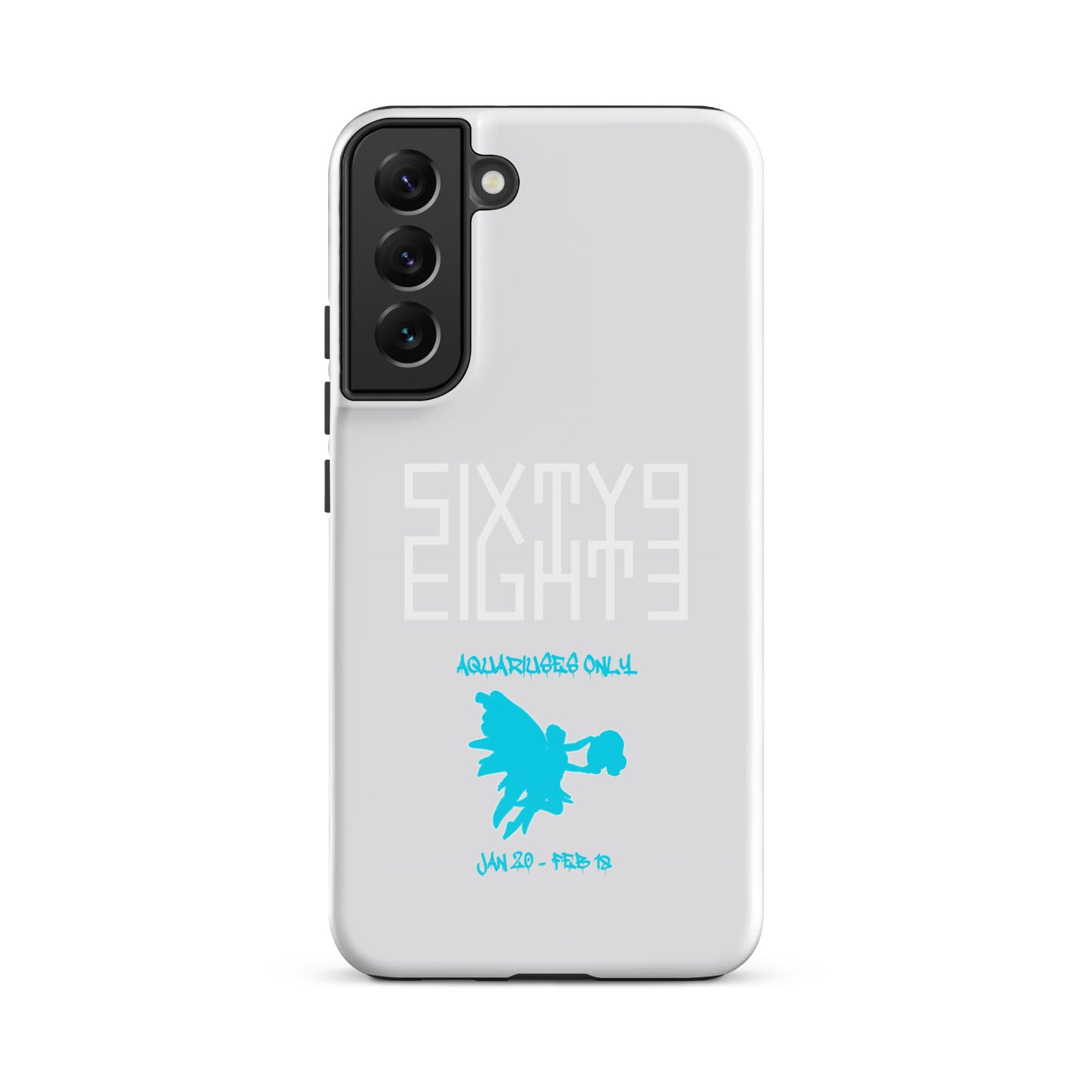 Sixty Eight 93 Logo White Aquariuses Only Tough Samsung Case