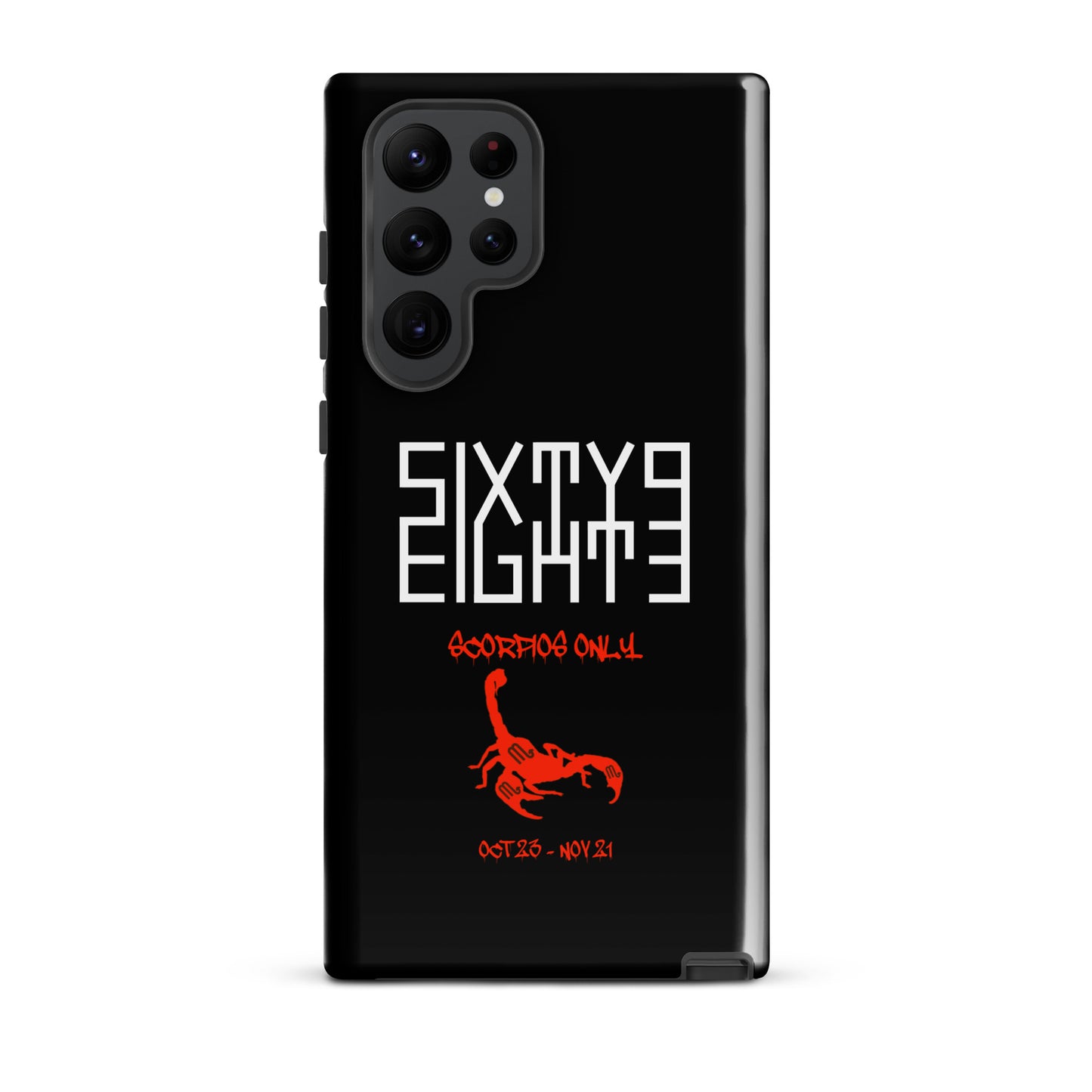 Sixty Eight 93 Logo White Scorpios Only Tough Samsung Case