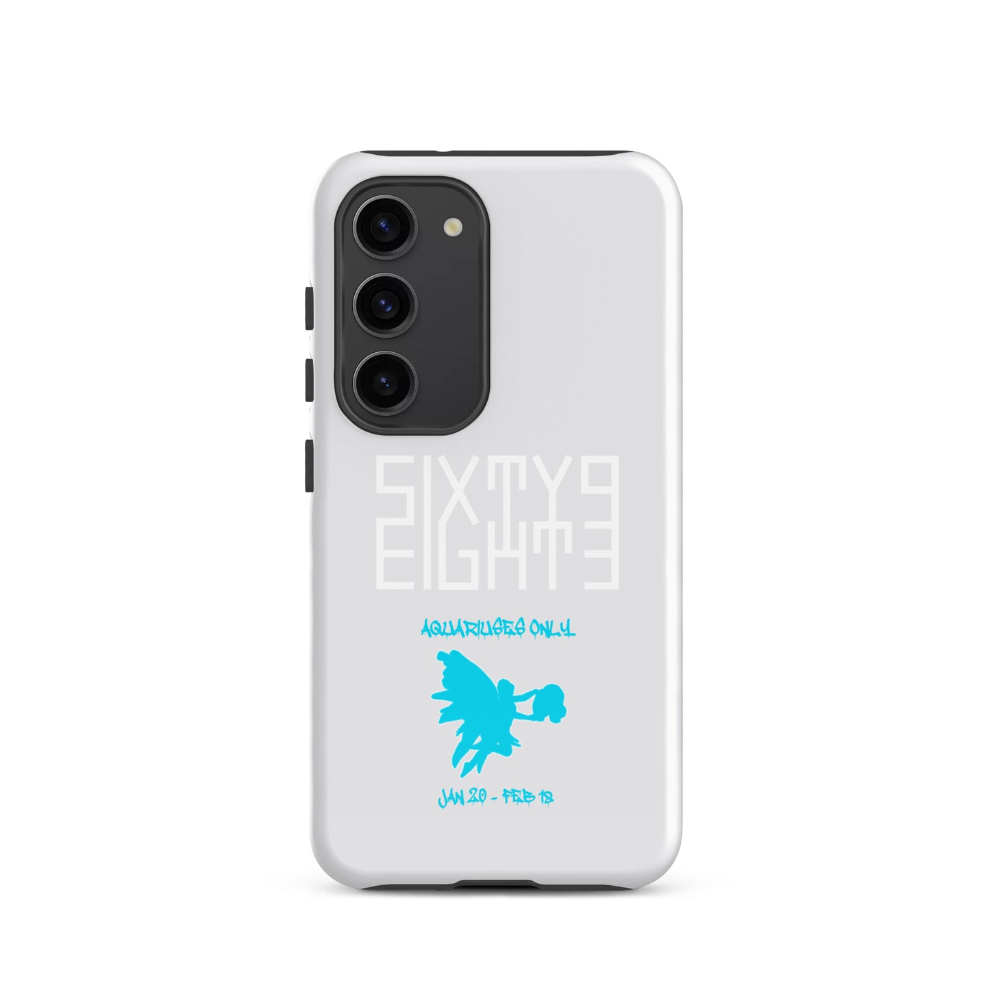 Sixty Eight 93 Logo White Aquariuses Only Tough Samsung Case