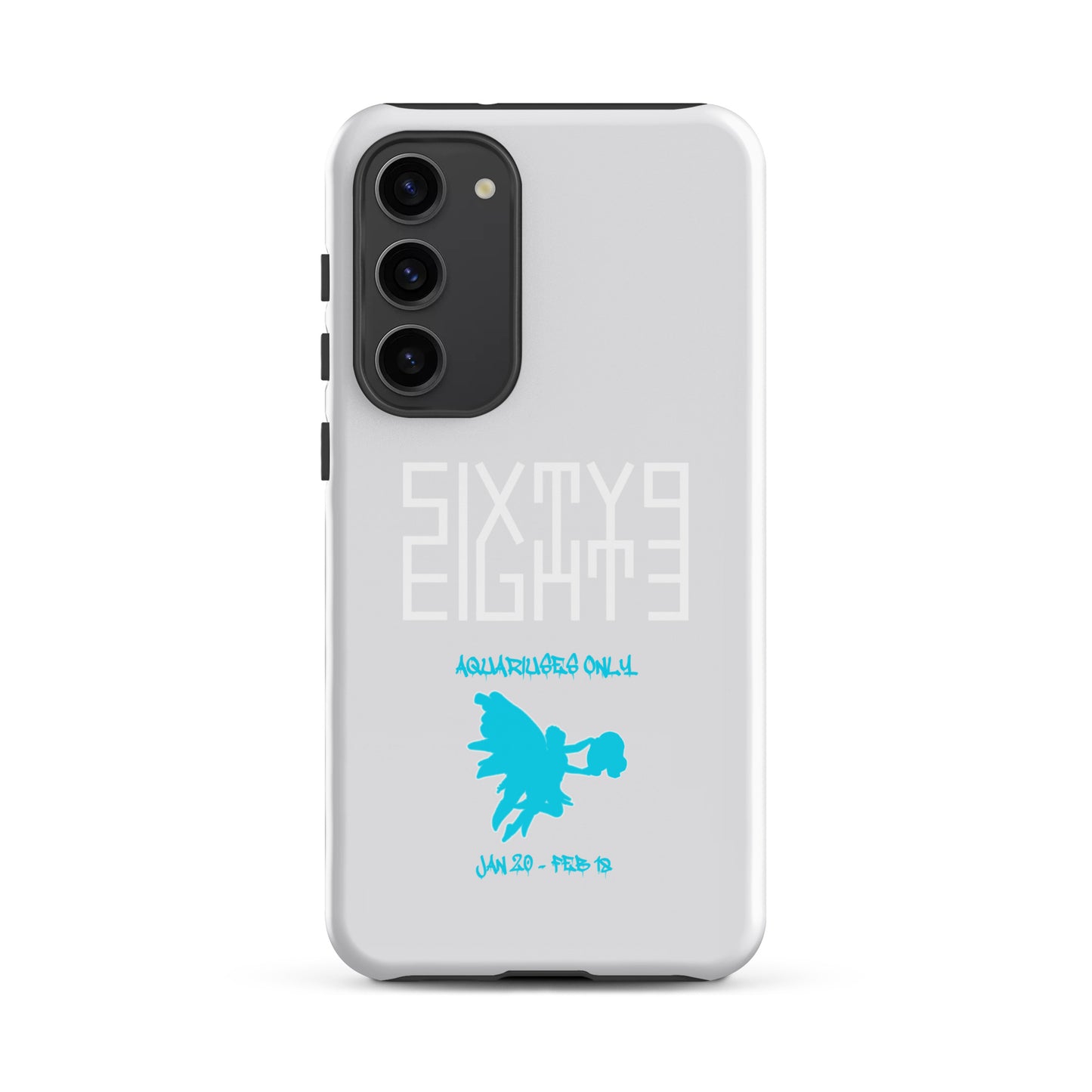 Sixty Eight 93 Logo White Aquariuses Only Tough Samsung Case