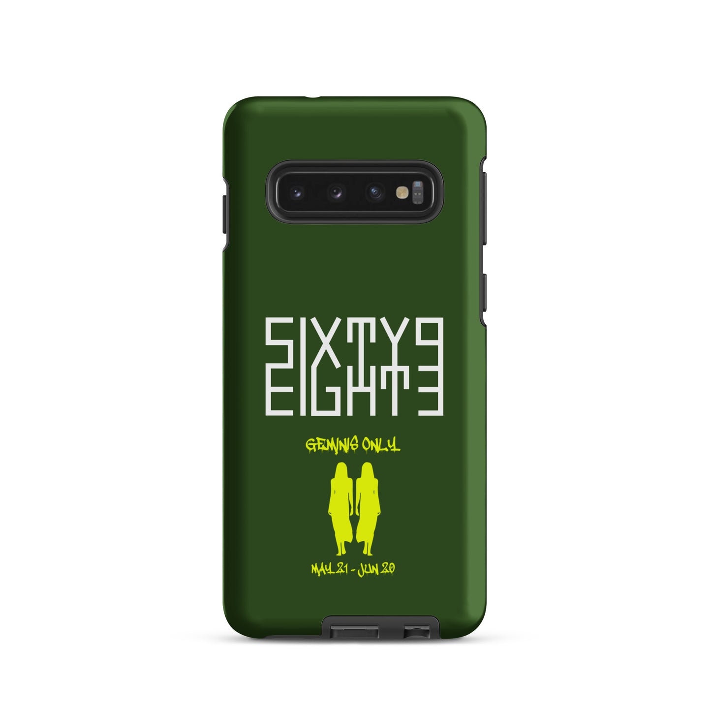 Sixty Eight 93 Logo White Geminis Only 3.0 Tough Samsung Case