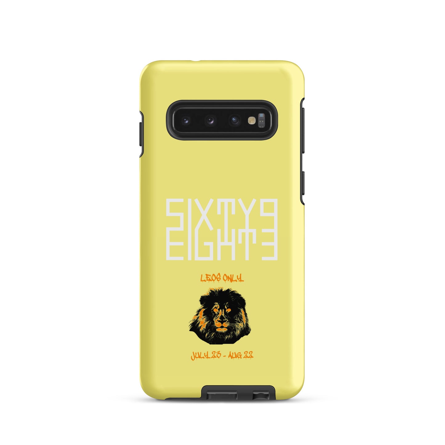 Sixty Eight 93 Logo White Leos Only Tough Samsung Case