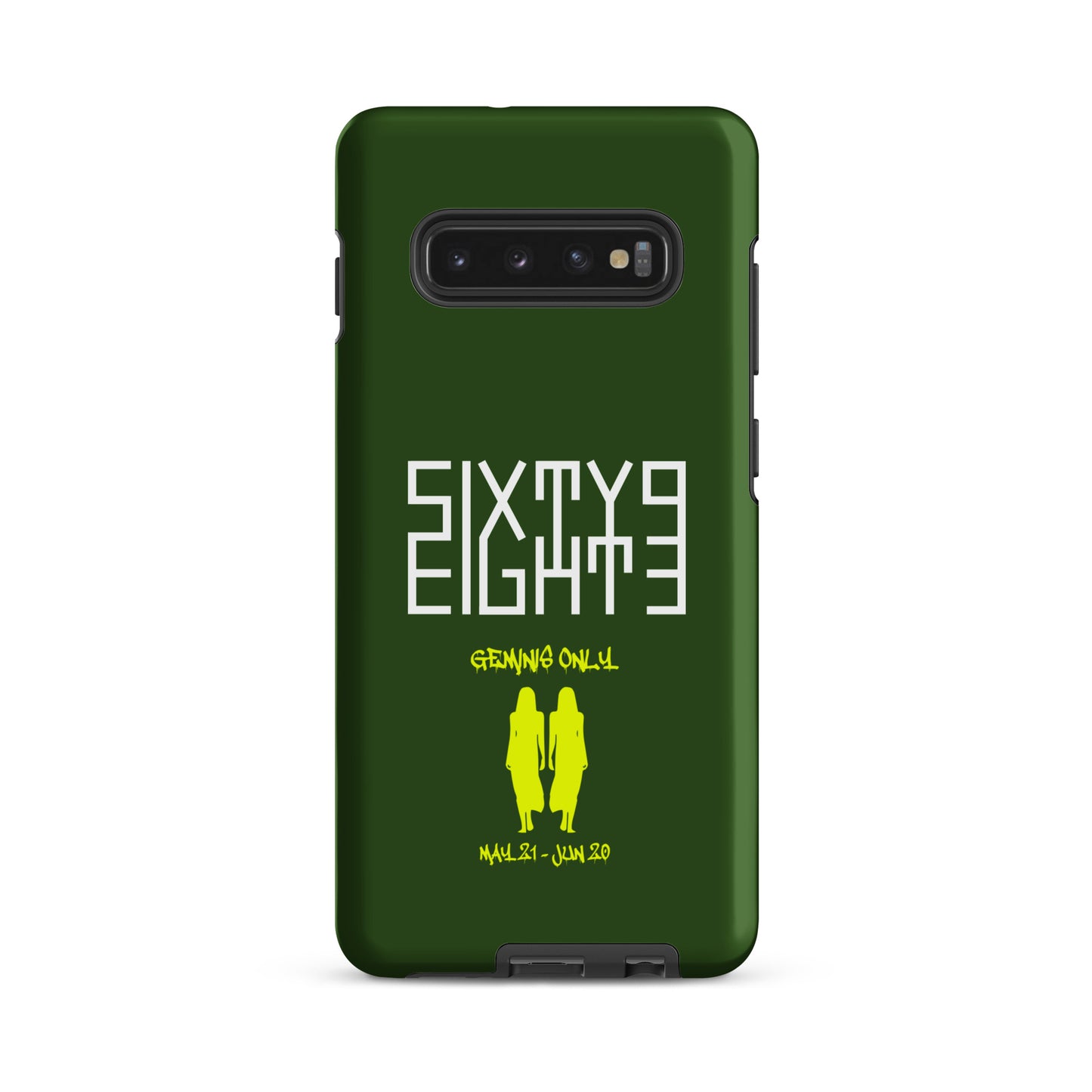 Sixty Eight 93 Logo White Geminis Only 3.0 Tough Samsung Case