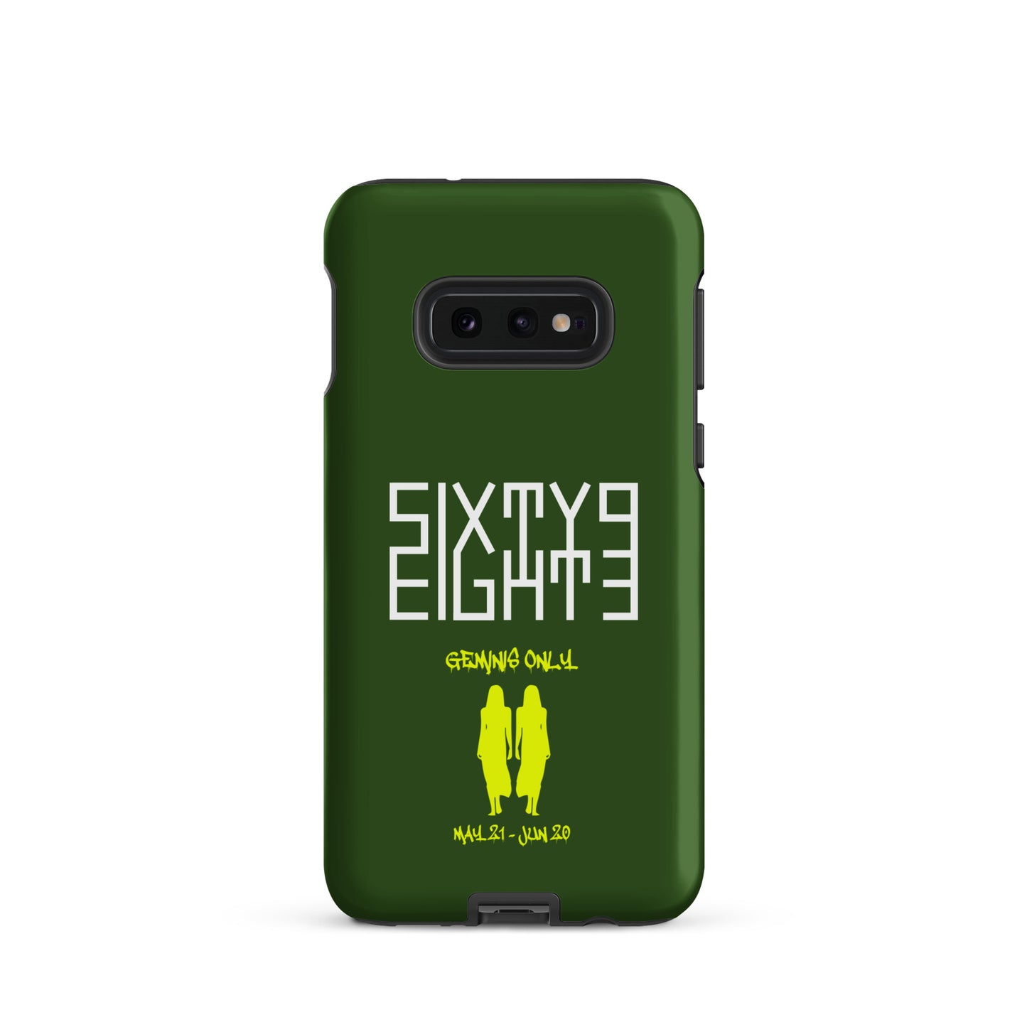 Sixty Eight 93 Logo White Geminis Only 3.0 Tough Samsung Case