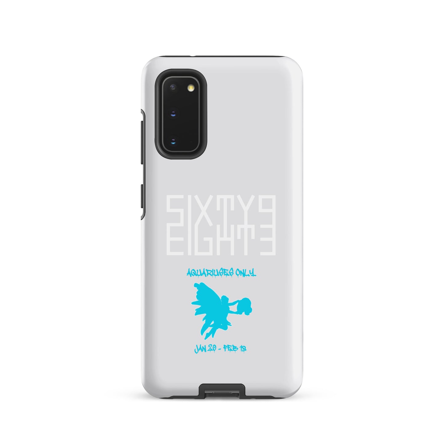 Sixty Eight 93 Logo White Aquariuses Only Tough Samsung Case