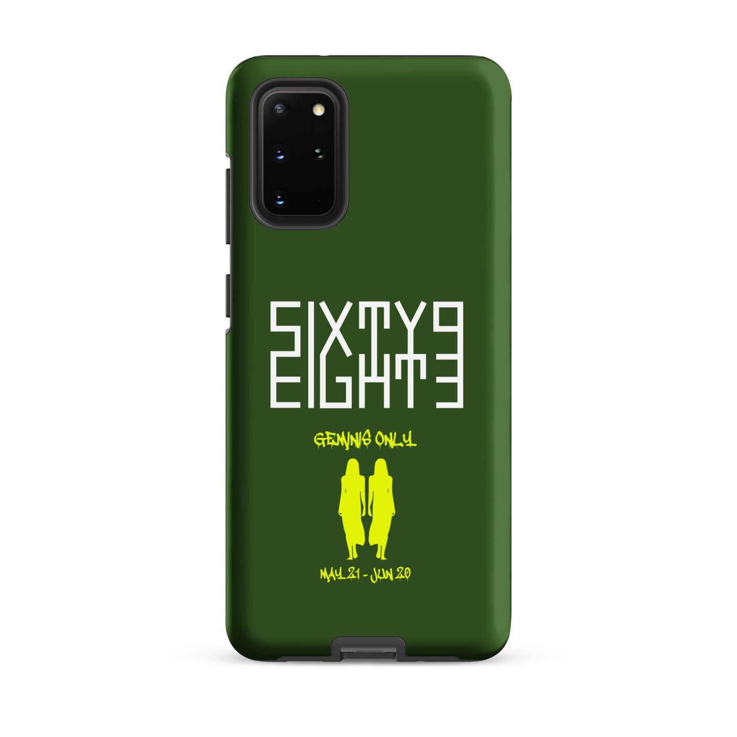 Sixty Eight 93 Logo White Geminis Only 3.0 Tough Samsung Case