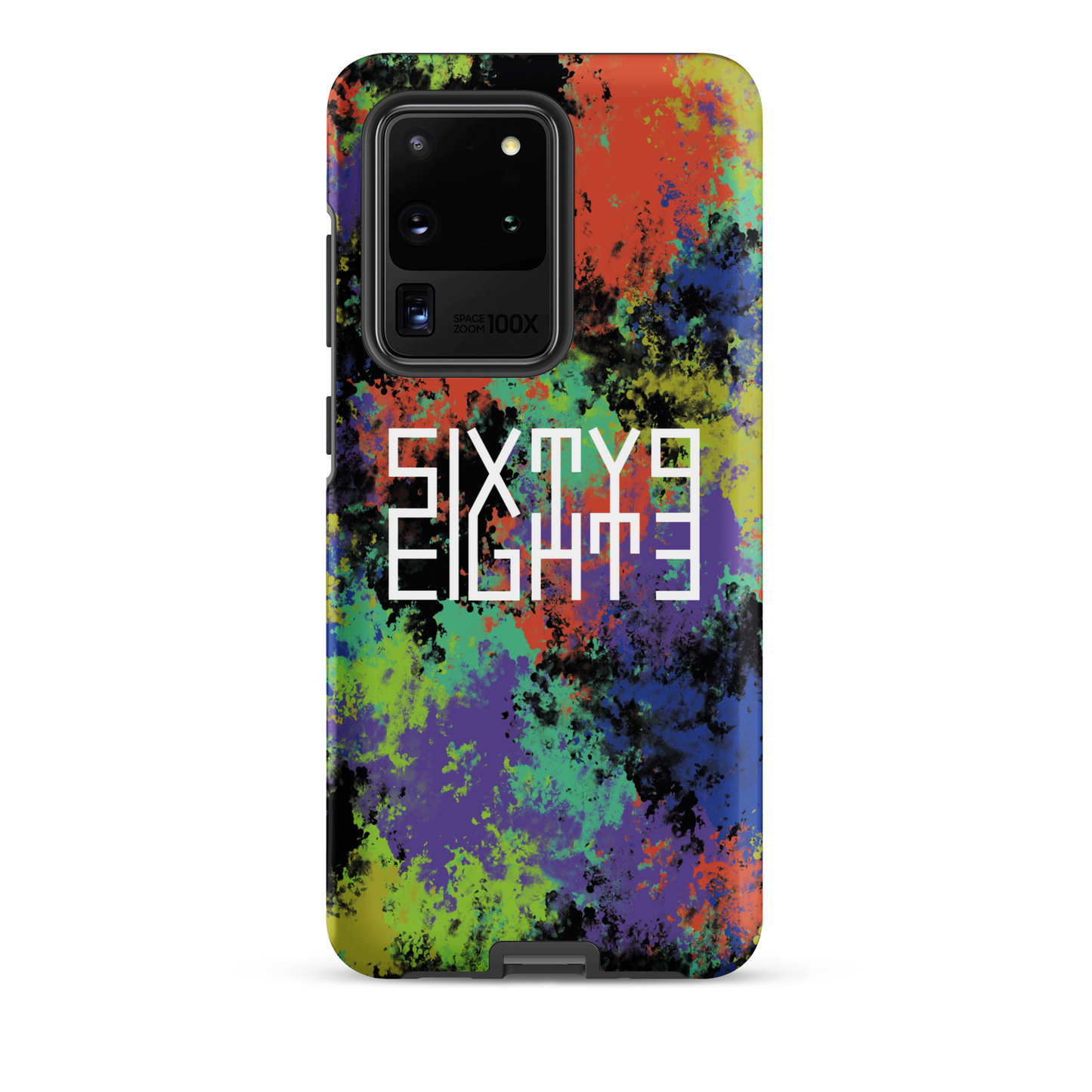 Sixty Eight 93 Logo White Fusion #1 Tough Samsung Case