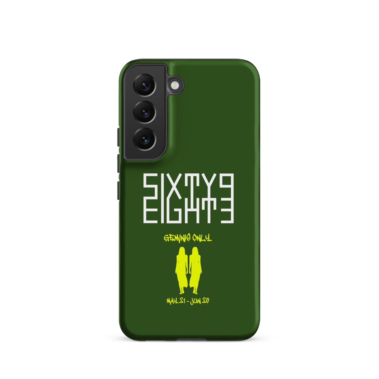 Sixty Eight 93 Logo White Geminis Only 3.0 Tough Samsung Case