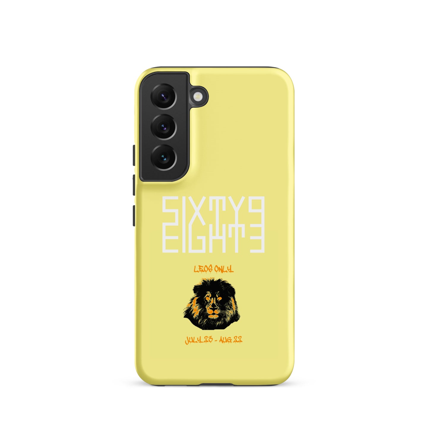 Sixty Eight 93 Logo White Leos Only Tough Samsung Case