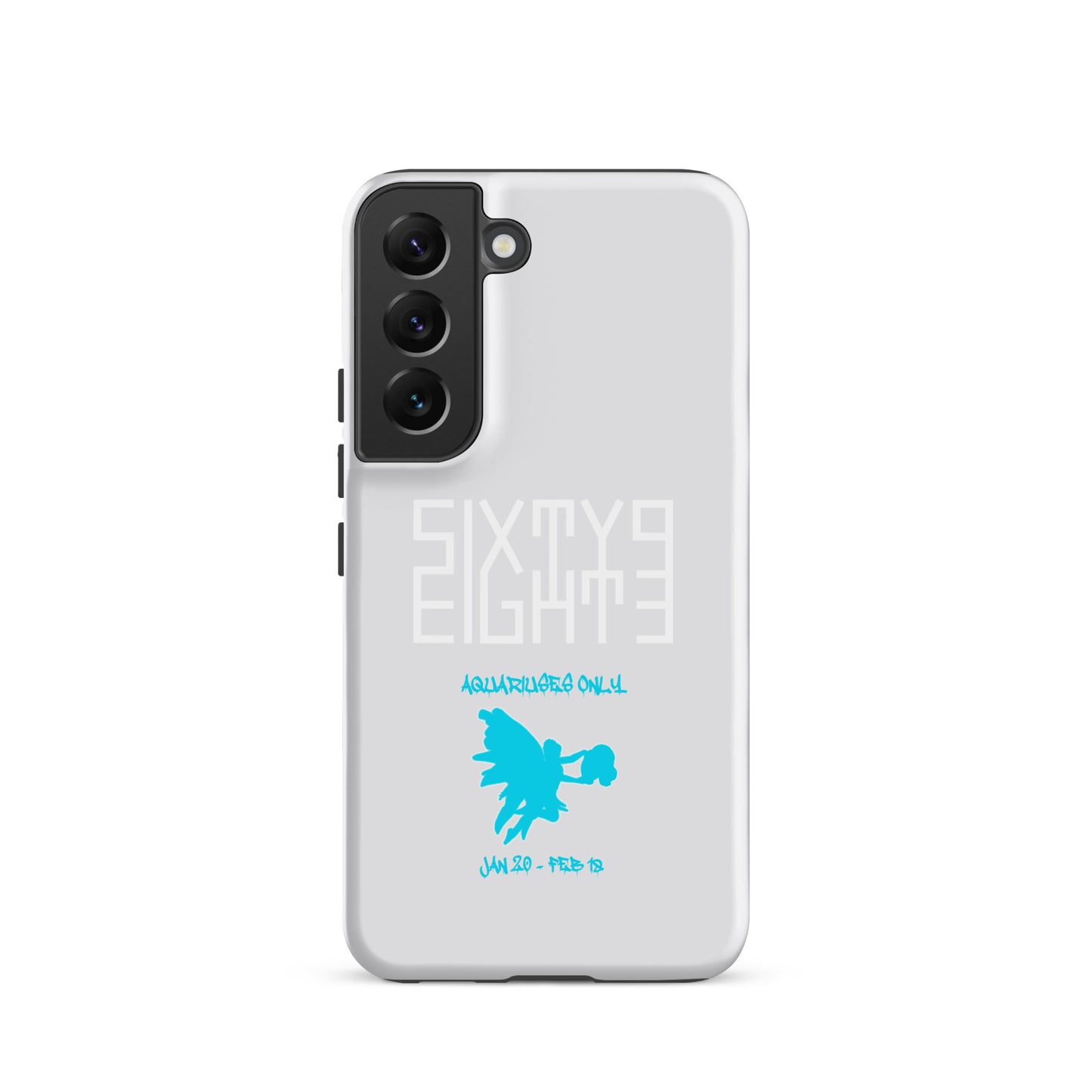 Sixty Eight 93 Logo White Aquariuses Only Tough Samsung Case