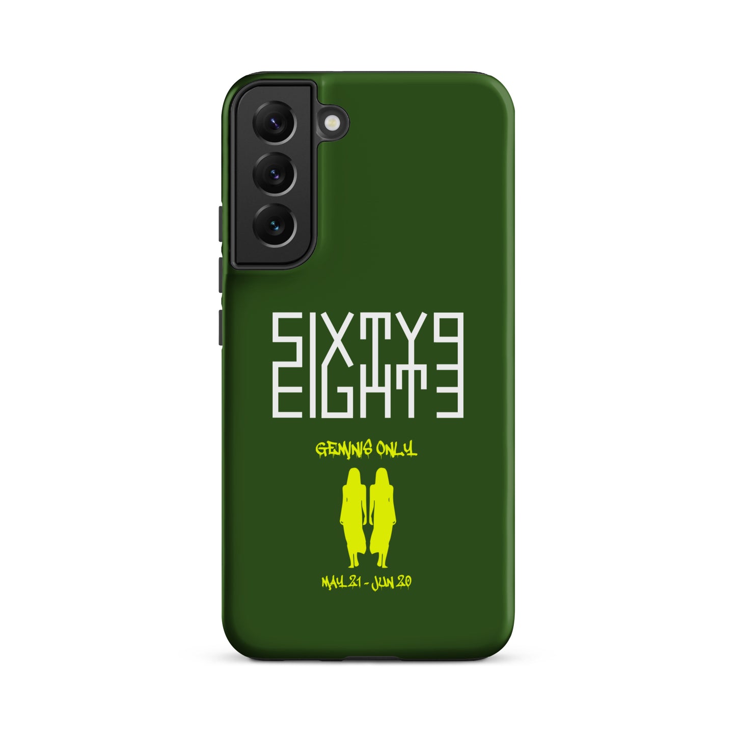 Sixty Eight 93 Logo White Geminis Only 3.0 Tough Samsung Case