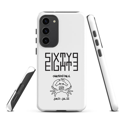 Sixty Eight 93 Logo Black Cancers Only Tough Samsung Case
