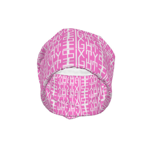 Sixty Eight 93 Infinity Logo Pink Unisex Beanie Hat