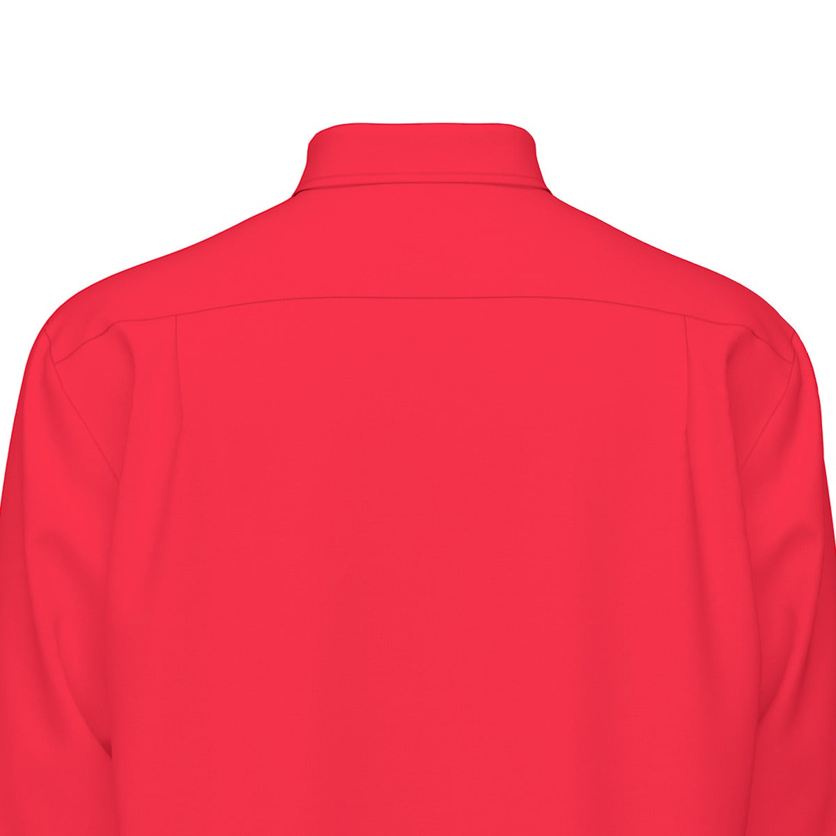 Sixty Eight 93 Logo White Red Men's Cotton Long Sleeve Shirt