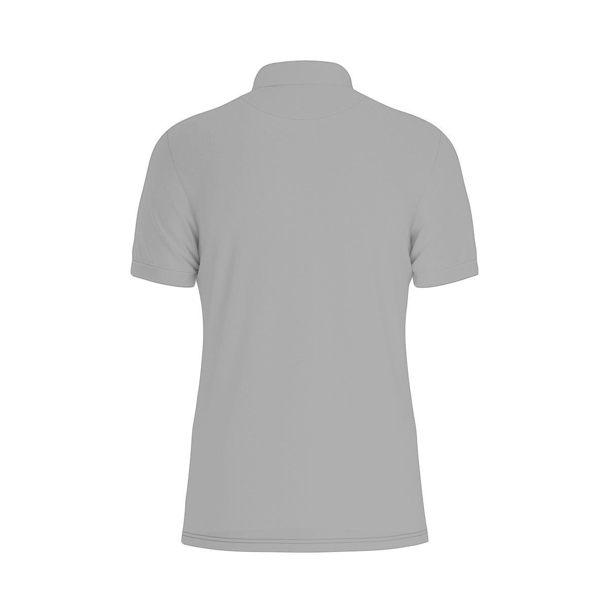 Sixty Eight 93 Logo White Grey Men's Stretch Polo Shirt
