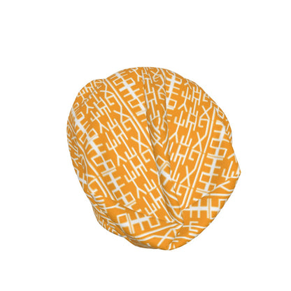 Sixty Eight 93 Infinity Logo Orange Unisex Beanie Hat