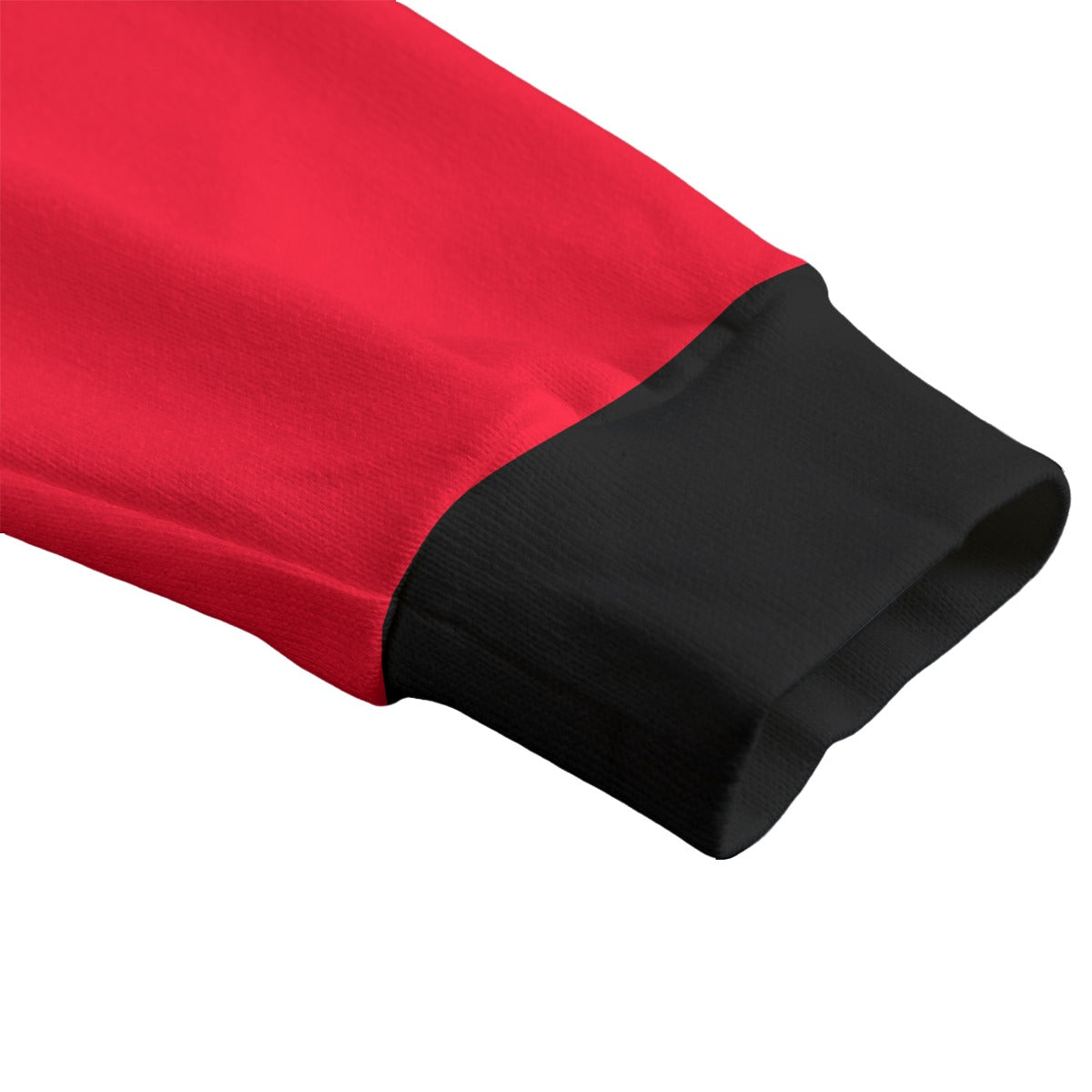 Sixty Eight 93 Logo White Red & Black Unisex V-Neck Knitted Fleece Cardigan