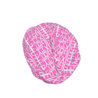 Sixty Eight 93 Infinity Logo Pink Unisex Beanie Hat