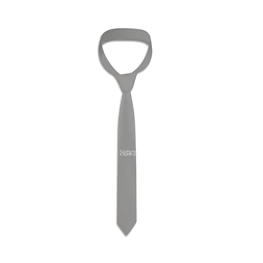 Sixty Eight 93 Logo White Grey Tie #9
