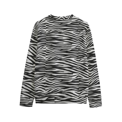 Sixty Eight 93 Logo Black & White OG Zebra Unisex O-Neck Sweatshirt