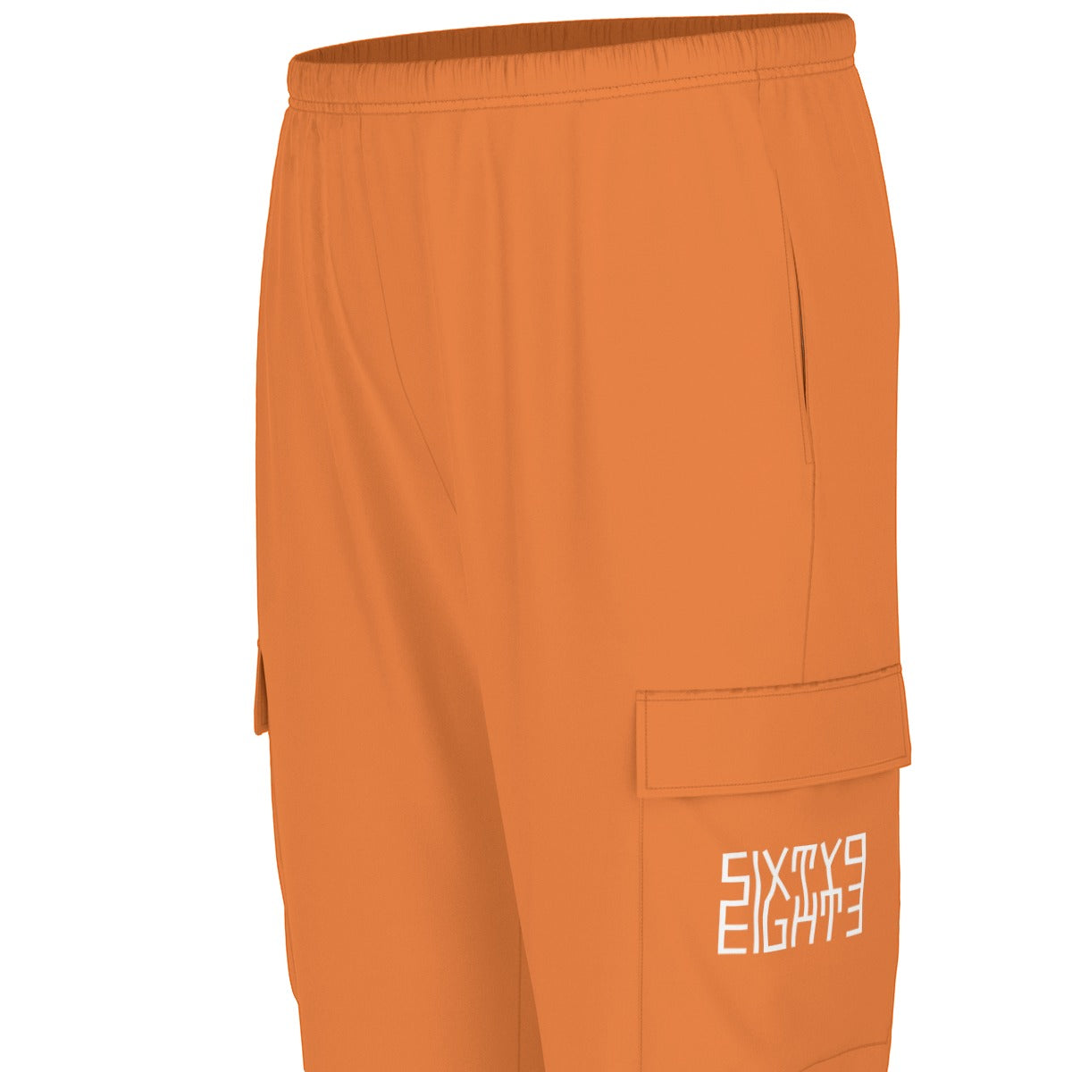 Sixty Eight 93 Logo White Netherland Orange Unisex Scrub Set With Six Pockets