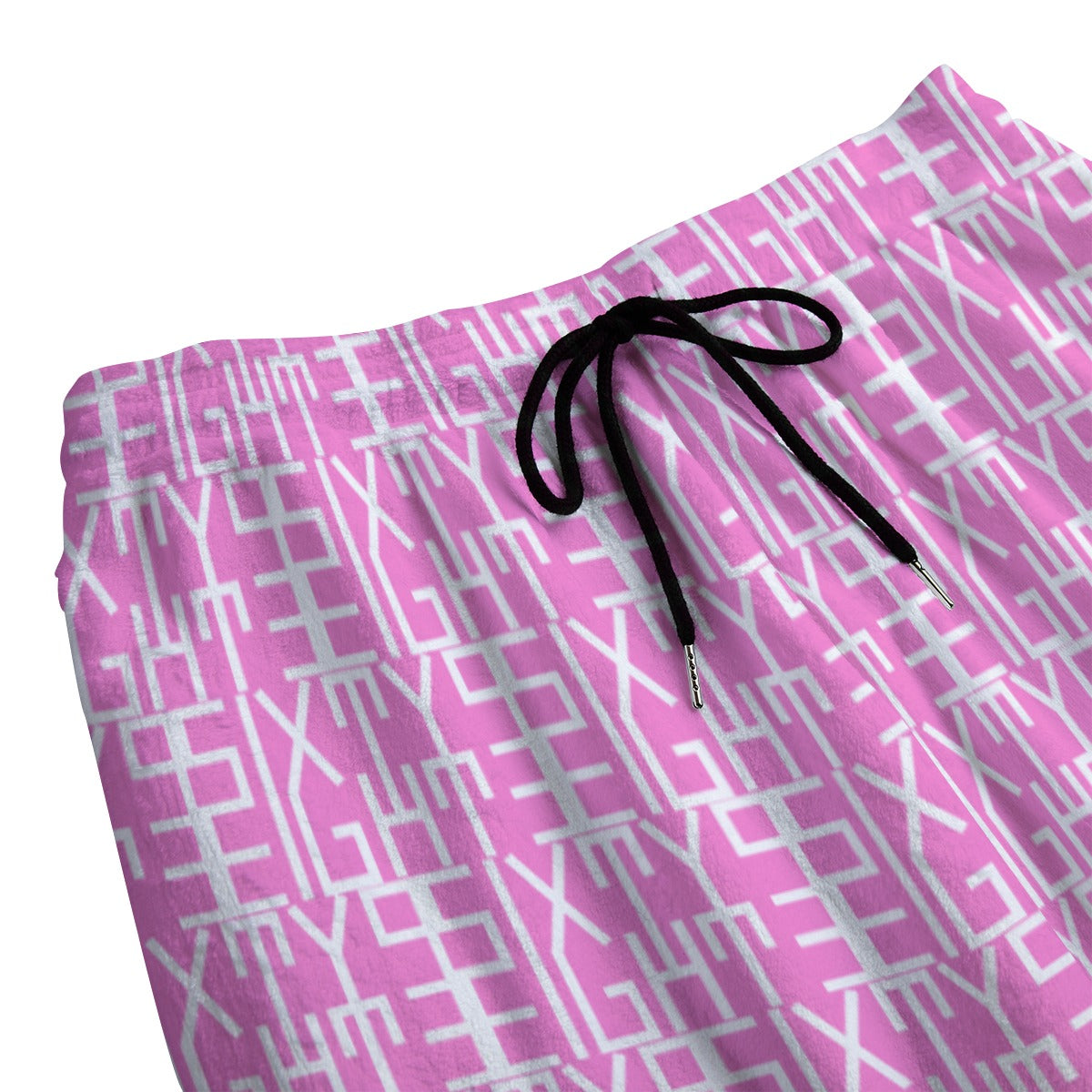 Sixty Eight 93 Logo White Pink Unisex Thicken Pajama Set #7