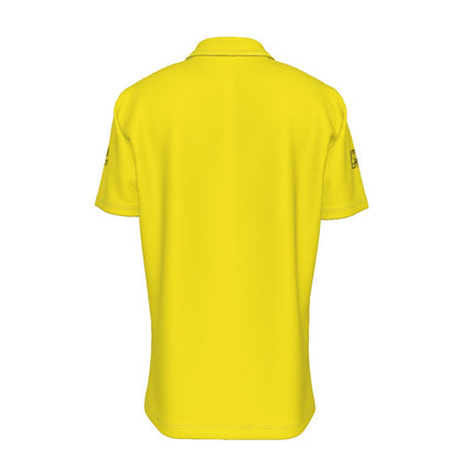 Sixty Eight 93 Logo Black Lemonade Men's Button Up Shirt