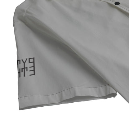 Sixty Eight 93 Logo Black Grey Men's Hawaiian Button Up Shirt