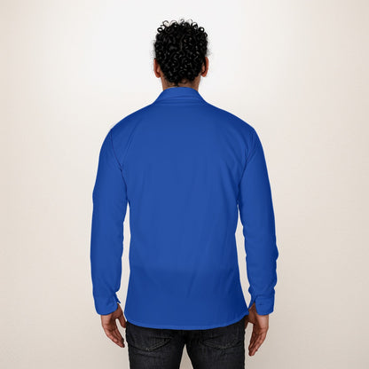 Sixty Eight 93 Logo White Blue Men's Long Sleeve Shirt