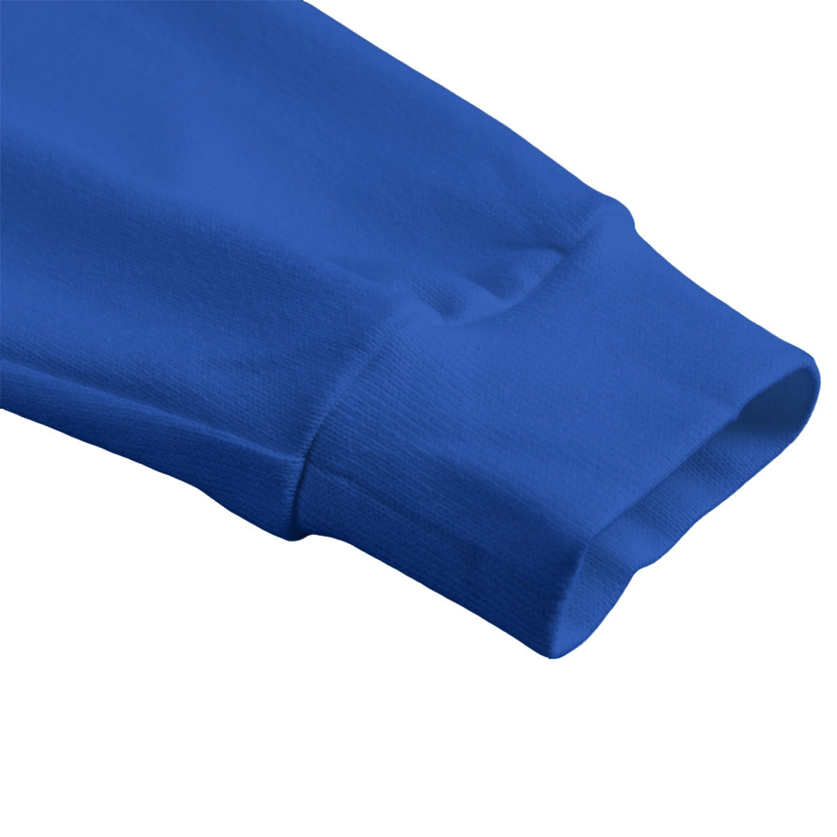 Sixty Eight 93 Logo White Blue Unisex V-Neck Knitted Fleece Cardigan