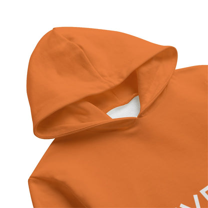 Sixty Eight 93 Logo White Netherland Orange Kid's Pullover Hoodie
