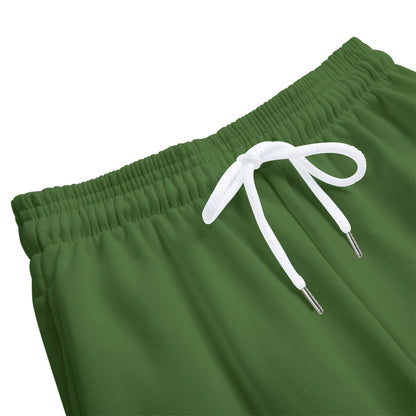 Sixty Eight 93 Logo White Forest Green Kid's Sweatpants