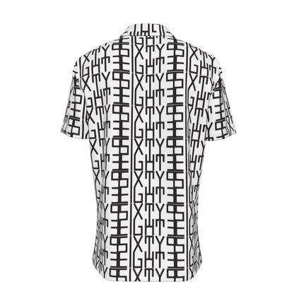 Sixty Eight 93 Infinity Black & White Button Up Shirt
