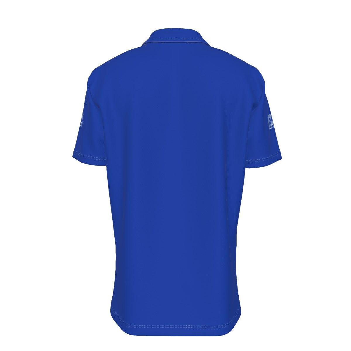 Sixty Eight 93 Logo White Blue Men's Button Up Shirt