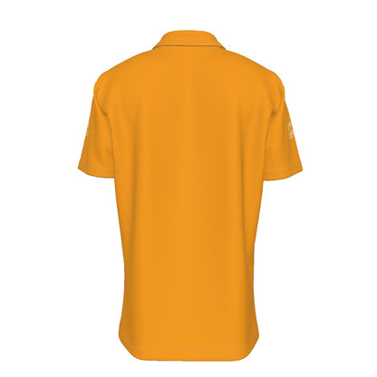 Sixty Eight 93 Logo White Orange Men's Button Up Shirt