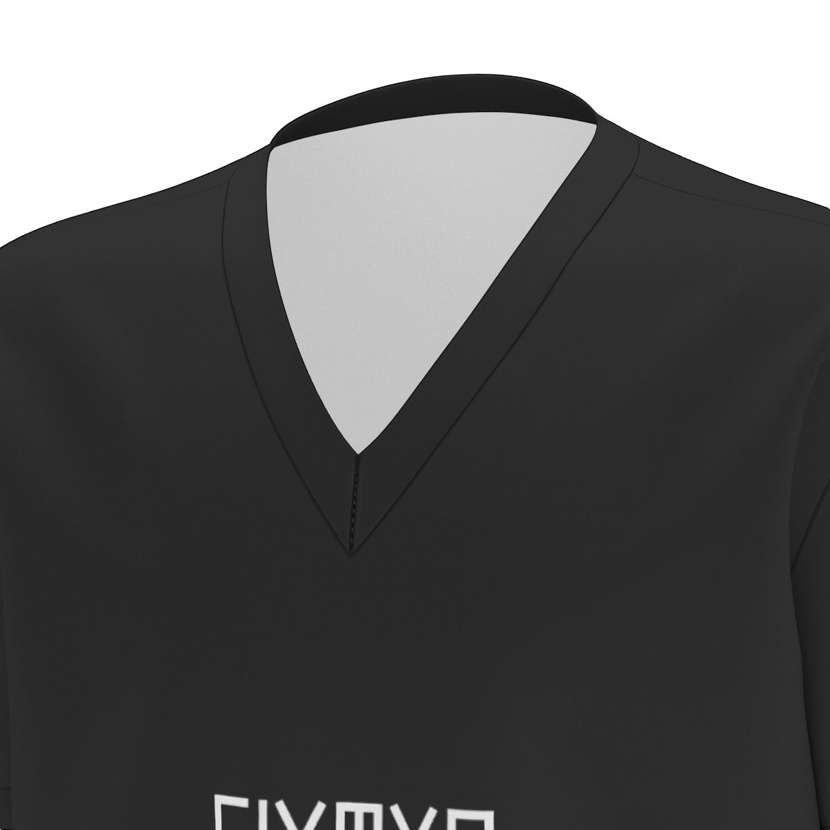Sixty Eight 93 Logo White Black Unisex Scrub Set With Six Pockets