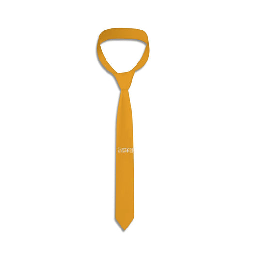Sixty Eight 93 Logo White Orange Tie #13
