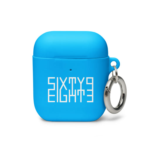 Sixty Eight 93 Logo White AirPods Case