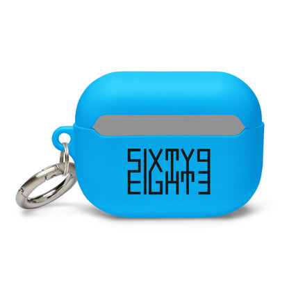 Sixty Eight 93 Logo Black AirPods Case