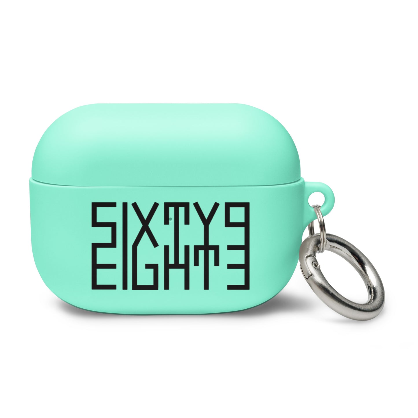 Sixty Eight 93 Logo Black AirPods Case