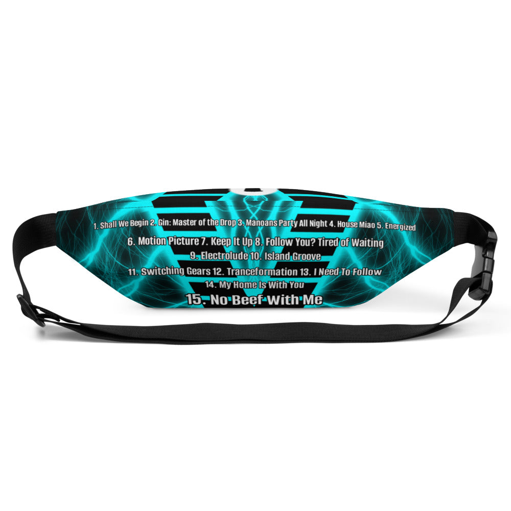 Sixty Eight 93 Logo White FiVe Fanny Pack