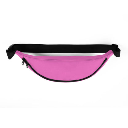 Sixty Eight 93 Logo White Pink Fanny Pack