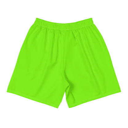 Sixty Eight 93 Logo White & Lime Green Men's Shorts